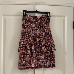 Strapless summer dress